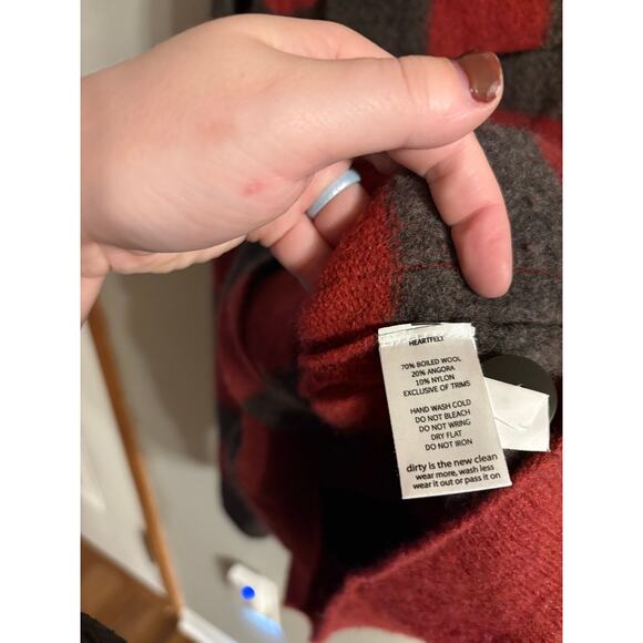 Horny Toad Medium Wool Cardigan Sweater - Picture 4 of 4